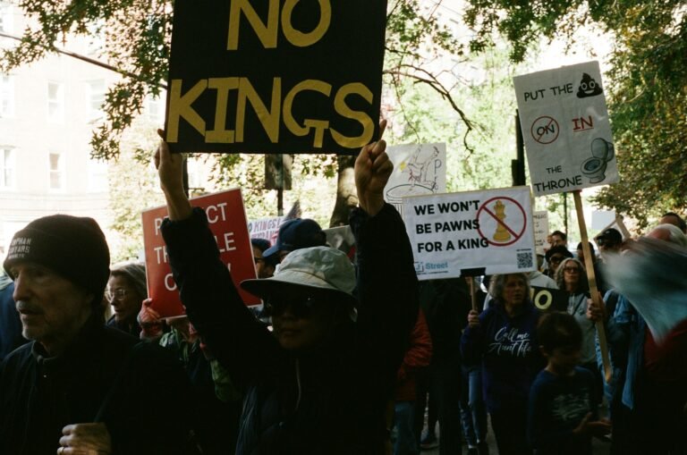 Thousands Protest Across North Texas in No Kings Rallies Against Trump and Iran War